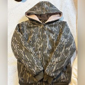 Camo work wear warm jacket